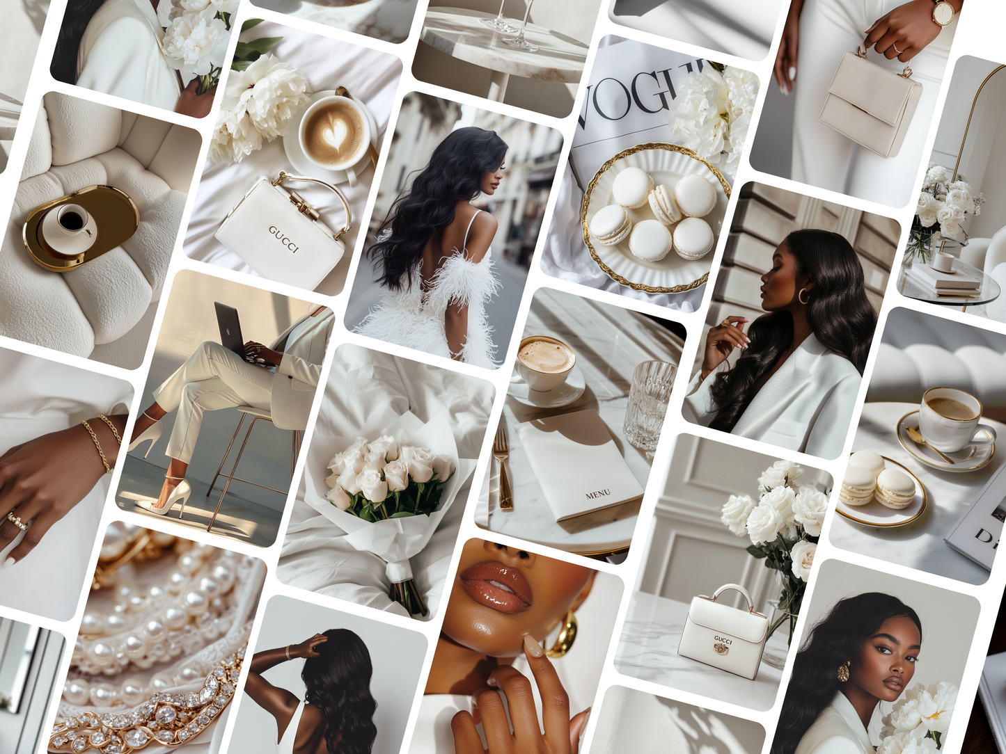 62 Melanin White Aesthetic Stock Images
