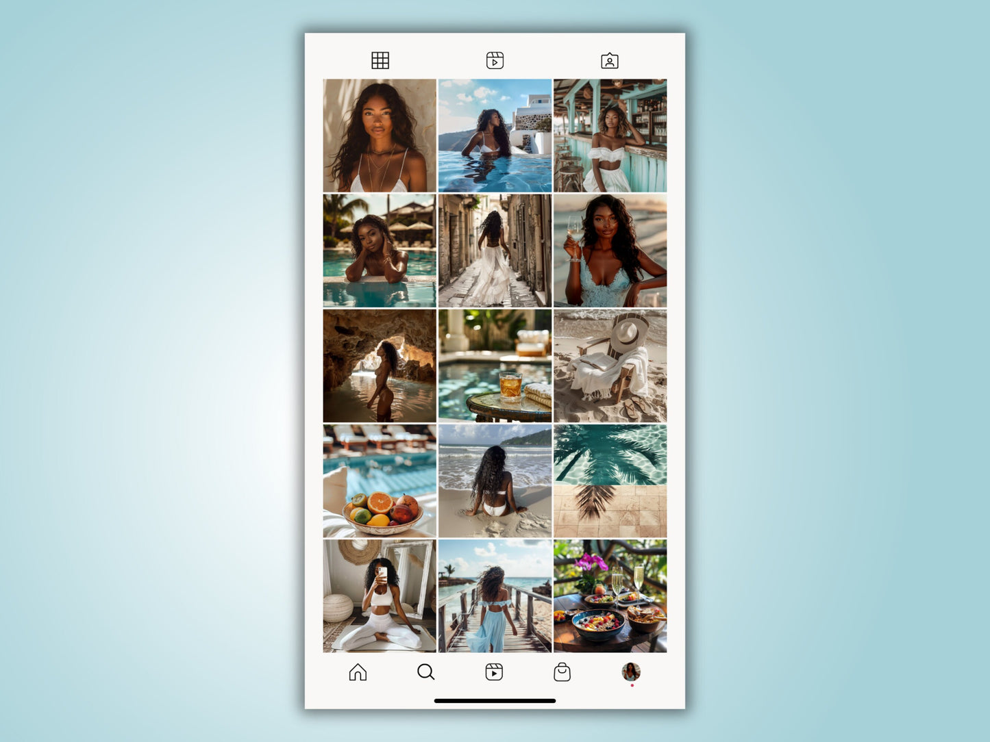 80 Melanin Summer Vacation Stock Images