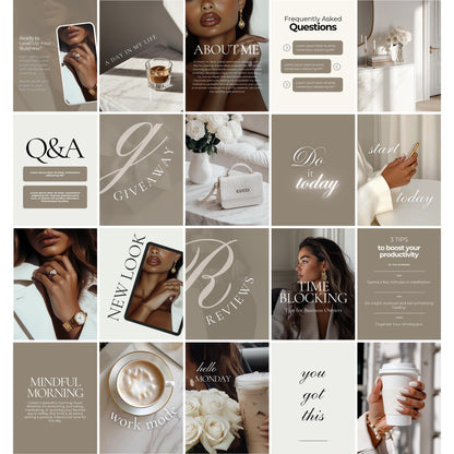 35 Instagram Template | Instagram Reel Cover | Reel Covers | Youtube Branding | Youtube Banner | Coaching Instagram Template | Feed Instagram