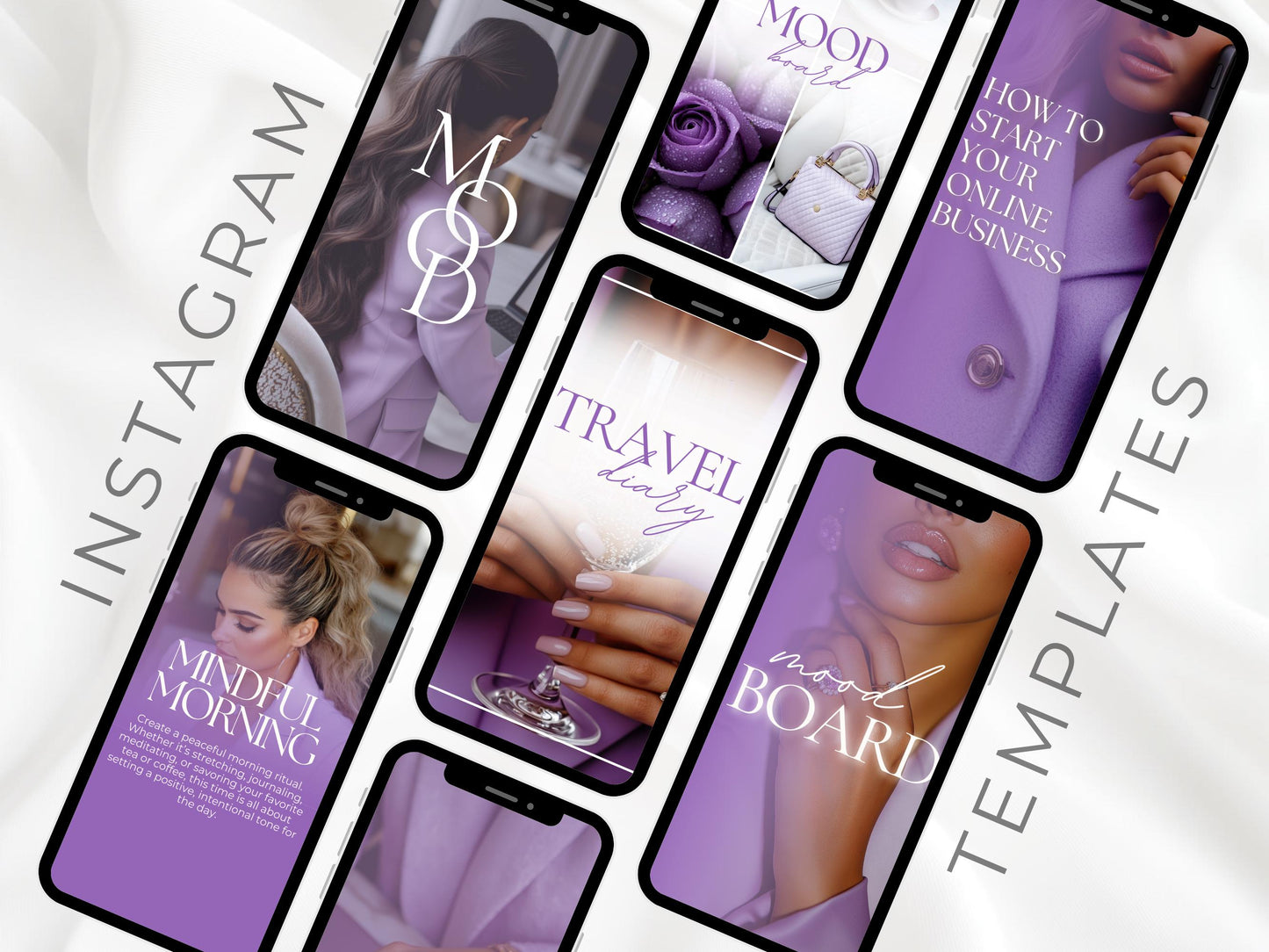 40 Lavender Business Instagram Templates