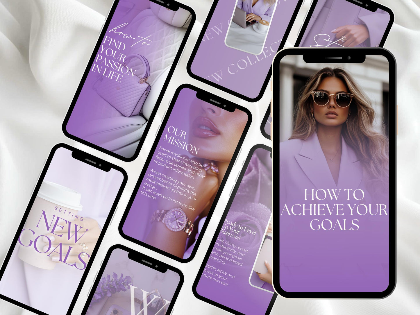 40 Lavender Business Instagram Templates