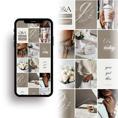 35 Instagram Template | Instagram Reel Cover | Reel Covers | Youtube Branding | Youtube Banner | Coaching Instagram Template | Feed Instagram