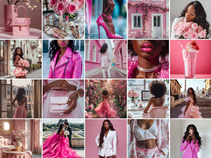 100 Pink Melanin Stock Images