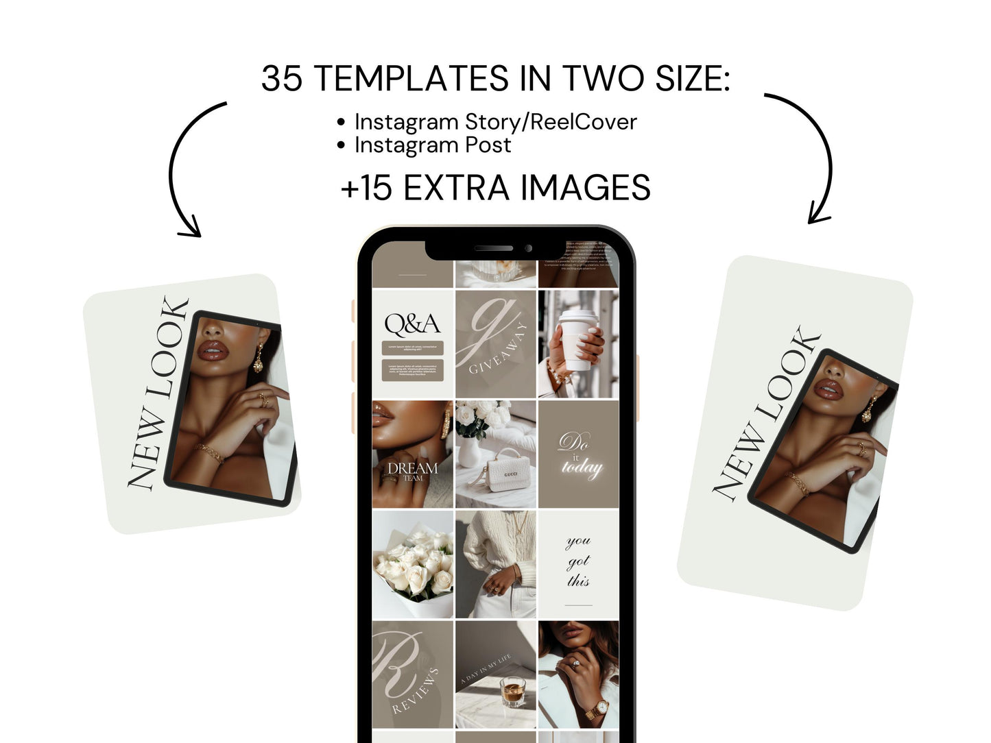 35 Instagram Template | Instagram Reel Cover | Reel Covers | Youtube Branding | Youtube Banner | Coaching Instagram Template | Feed Instagram