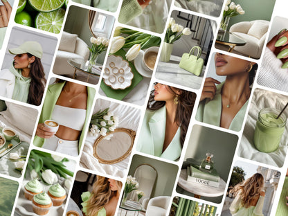 52 Lime Cream Faceless Girly Stock Photos