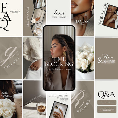 35 Instagram Template | Instagram Reel Cover | Reel Covers | Youtube Branding | Youtube Banner | Coaching Instagram Template | Feed Instagram