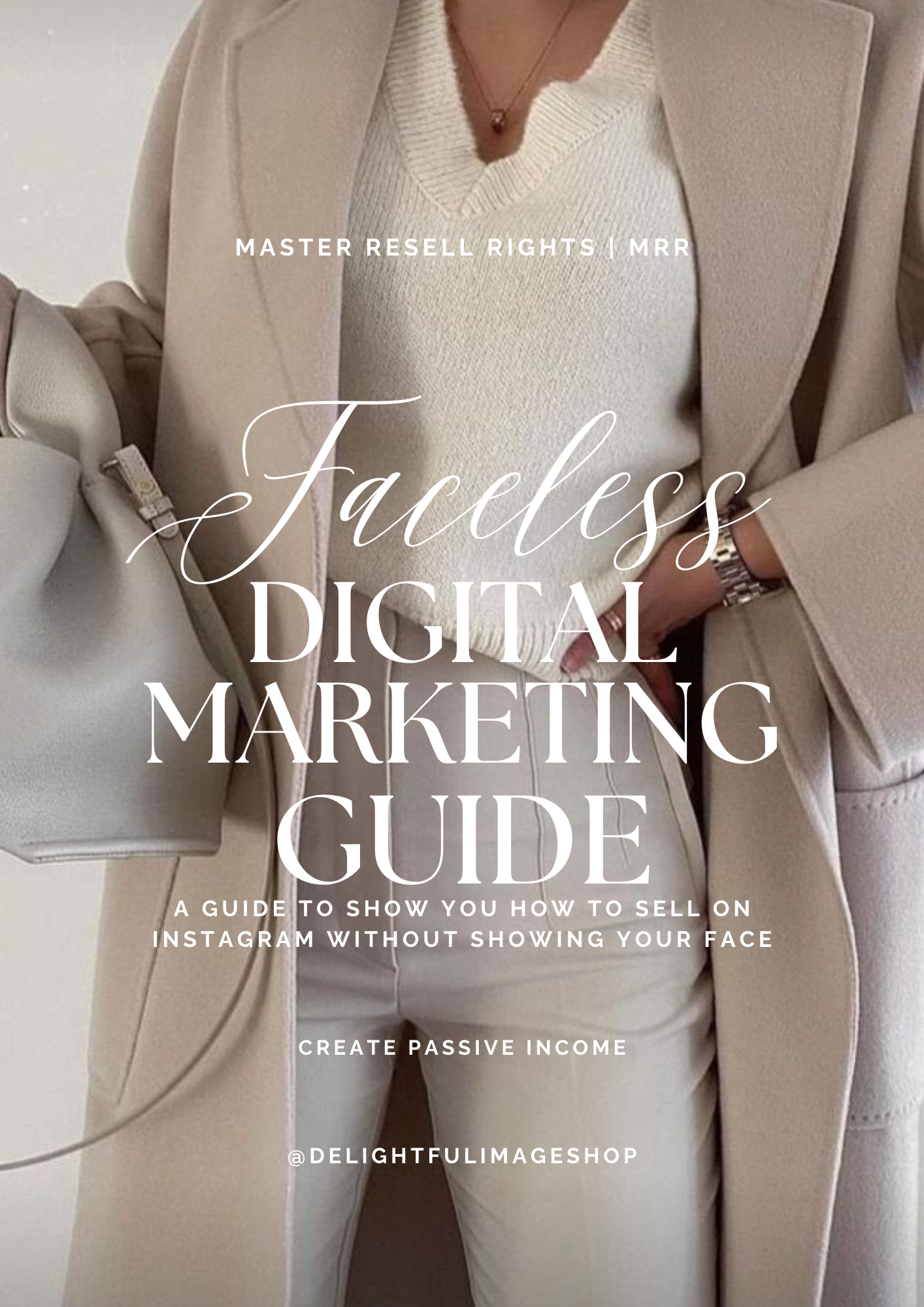 Faceless Digital Marketing Guide | +2000 Aesthetic Faceless Reels Videos | 600 Faceless Stock Images | MRR
